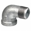 American Imaginations 2 in. x 2 in. Galvanized 90 Street Elbow AI-35688